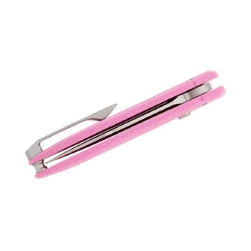 BESTECH BG57A-2 Ququ Button Lock Folder, Pink G10 Guards On Duty Security