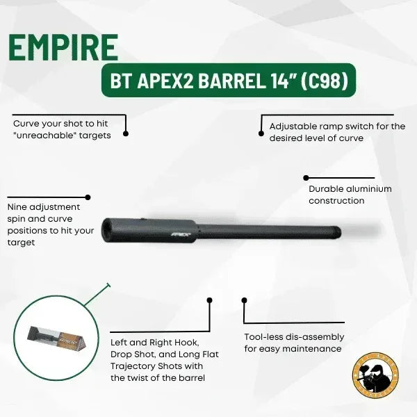 BT Apex2 Barrel 14″ Guards On Duty Security