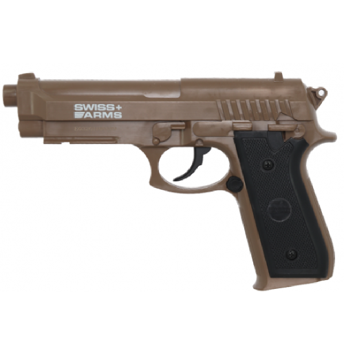 288513 SWISS ARMS SA92 TAN C02 BAX 4.5MM 15BBS - Guards On Duty Shop