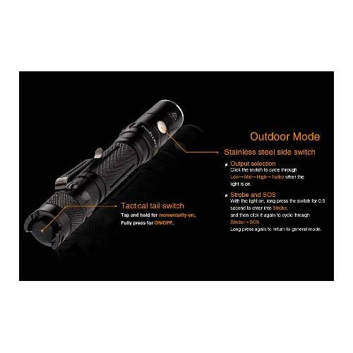 FENIX LD22 LED FLASHLIGHT BLK