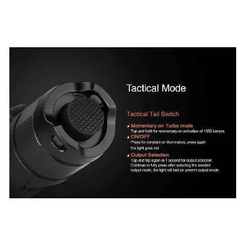 FENIX PD35 TAC LED FLASHLIGHT(BLACK)