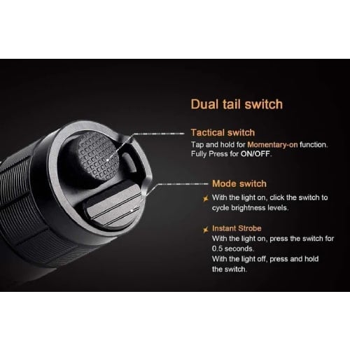 FENIX RC20 LED FLASHLIGHT(BLACK)