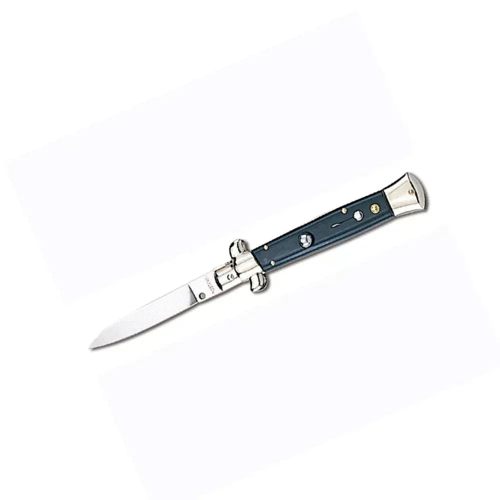 SIDE OPEN SPRING FLICK KNIFE GREEN - Guards On Duty Shop & Security Guards