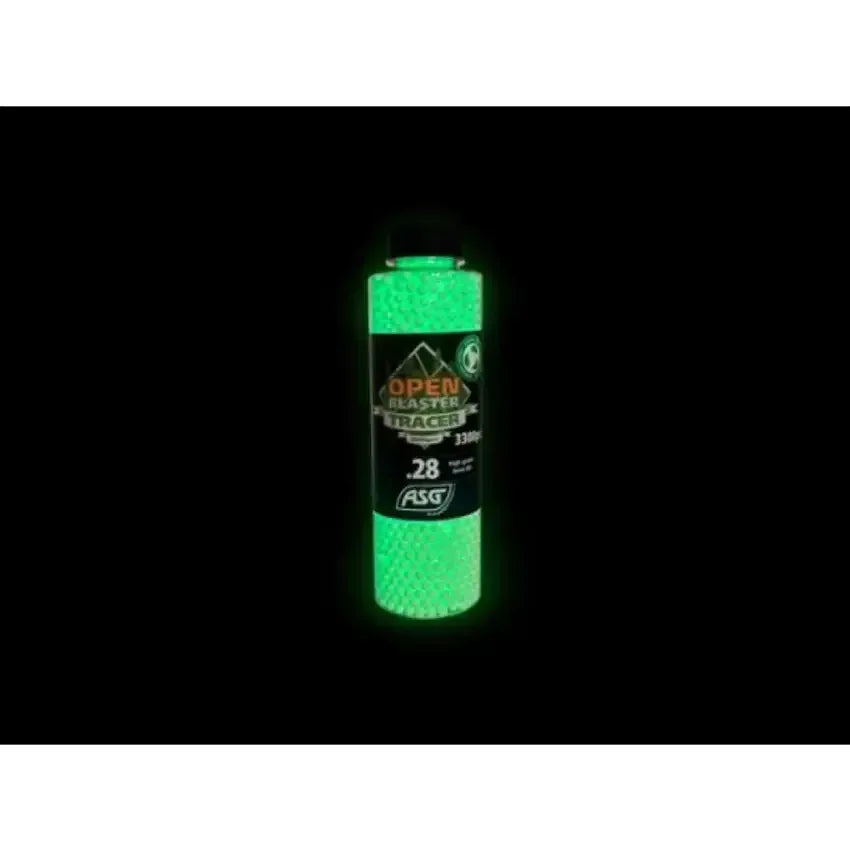 ASG 19408 Blaster Tracer Airsoft BBs 0.25g 3300ct Green Guards On Duty Security