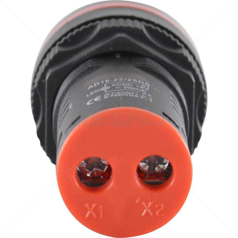 Robot Lamp - 20mm Red (o Strobe Light)
