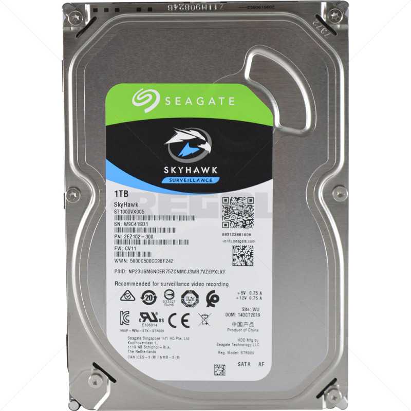 SkyHawk Surveillance HDD 1TB SATA