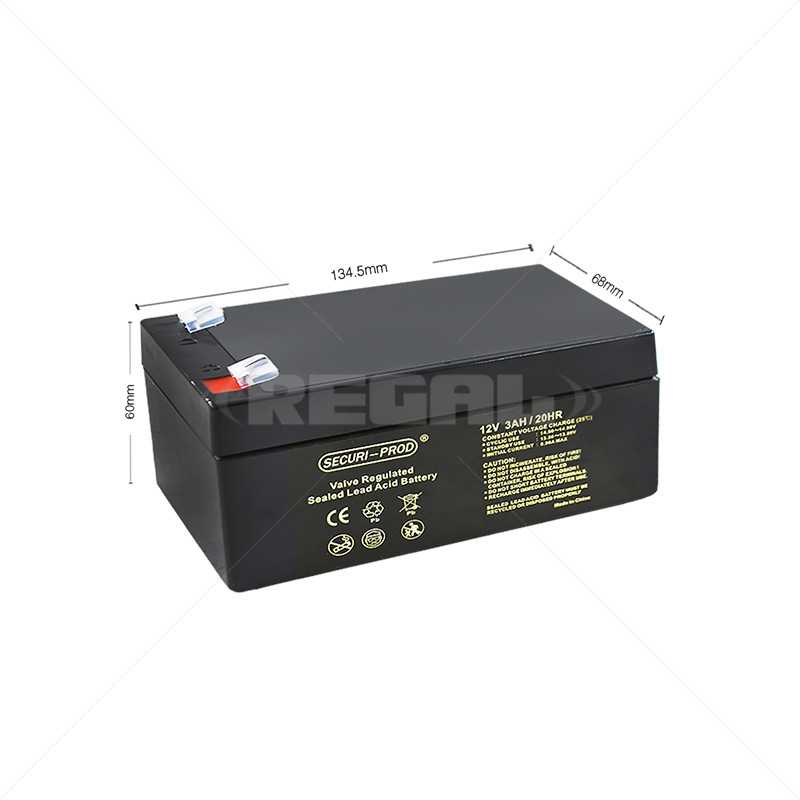 Battery - 12V 3.0Ah SLA