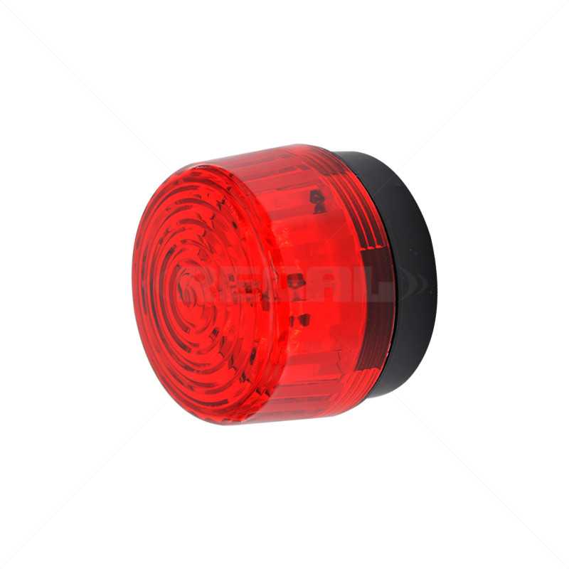 SP Large Strobe Light Red (o Siren)