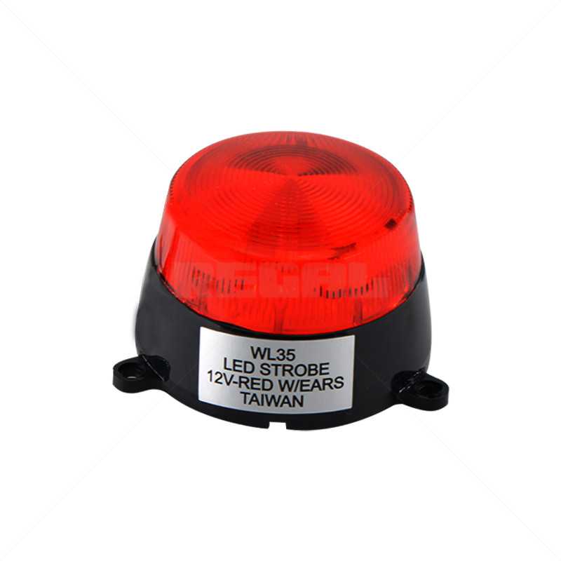 Securi-Prod Strobe Light Mini LED Red