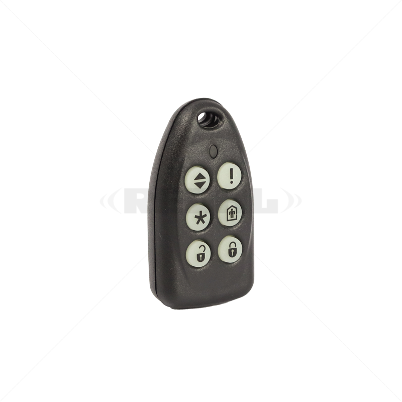 Sherlo 6 Button Glow-in-Dark Keyring Tx