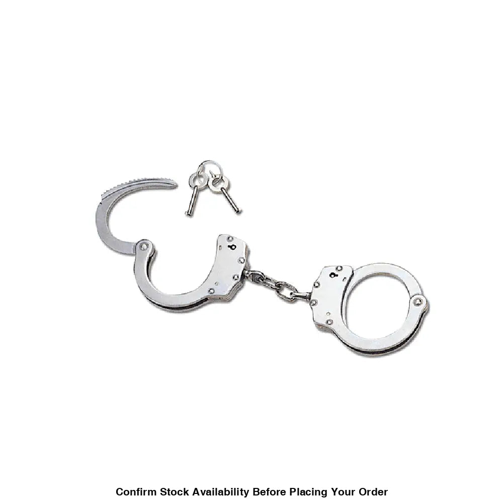 STAINLESS STEEL HANDCUFFS - Guards On Duty Shop