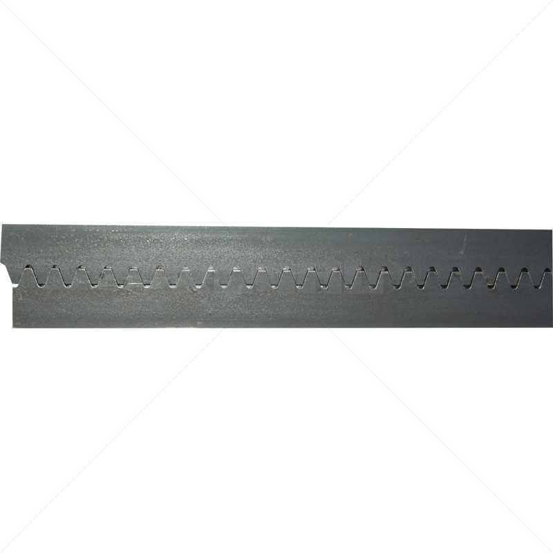 Steel Rack - 30 x10mm x 2m incl 4 x Angle Brackets