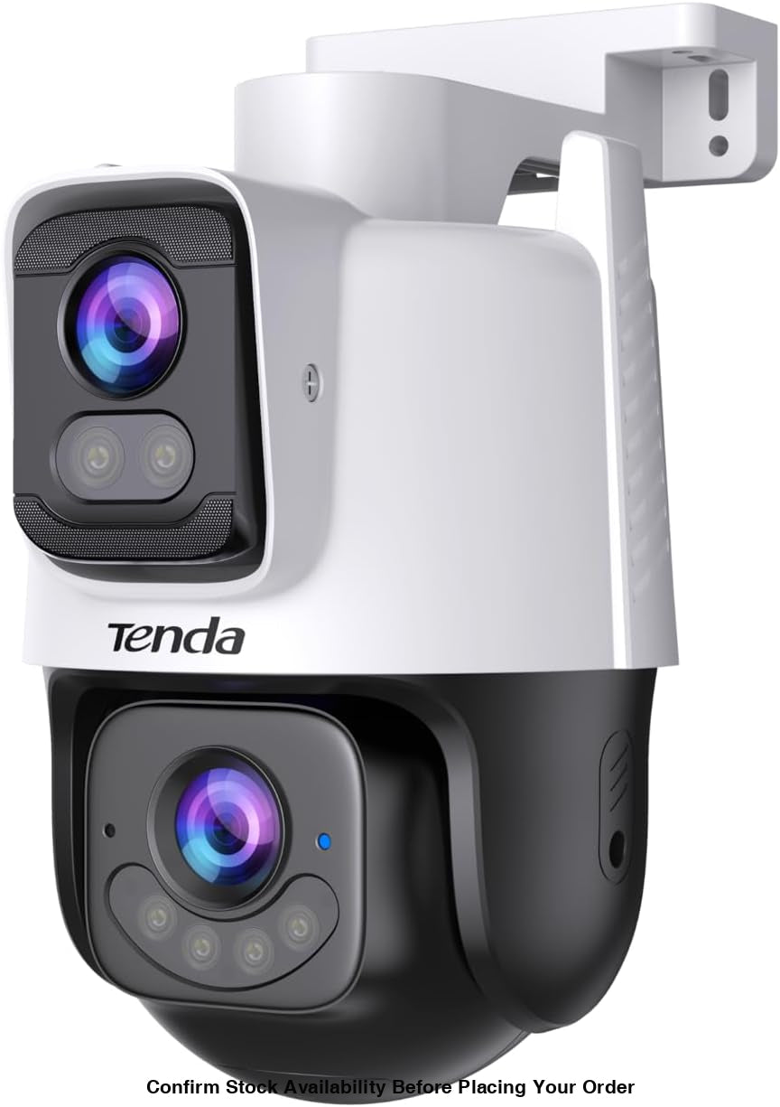 Surveillance Camera ch9-wca Stock Check Required - Tenda CH9-WCA Dual-lens 6MP Outdoor Wi-Fi Camera