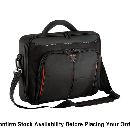 TARGUS 13 - 14.1INCH CLASSIC CASE DESIGNED TO PROTECT UP TO 14" LAPTOPS WITH ADDITIONAL INTERNAL SLEEVE, DURABLE POLYESTER MATERIAL WITH RE-ENFORCED RIGID CASE, MULTI-FUNCTIONAL FRONT ZIPPED - Guards On Duty Shop