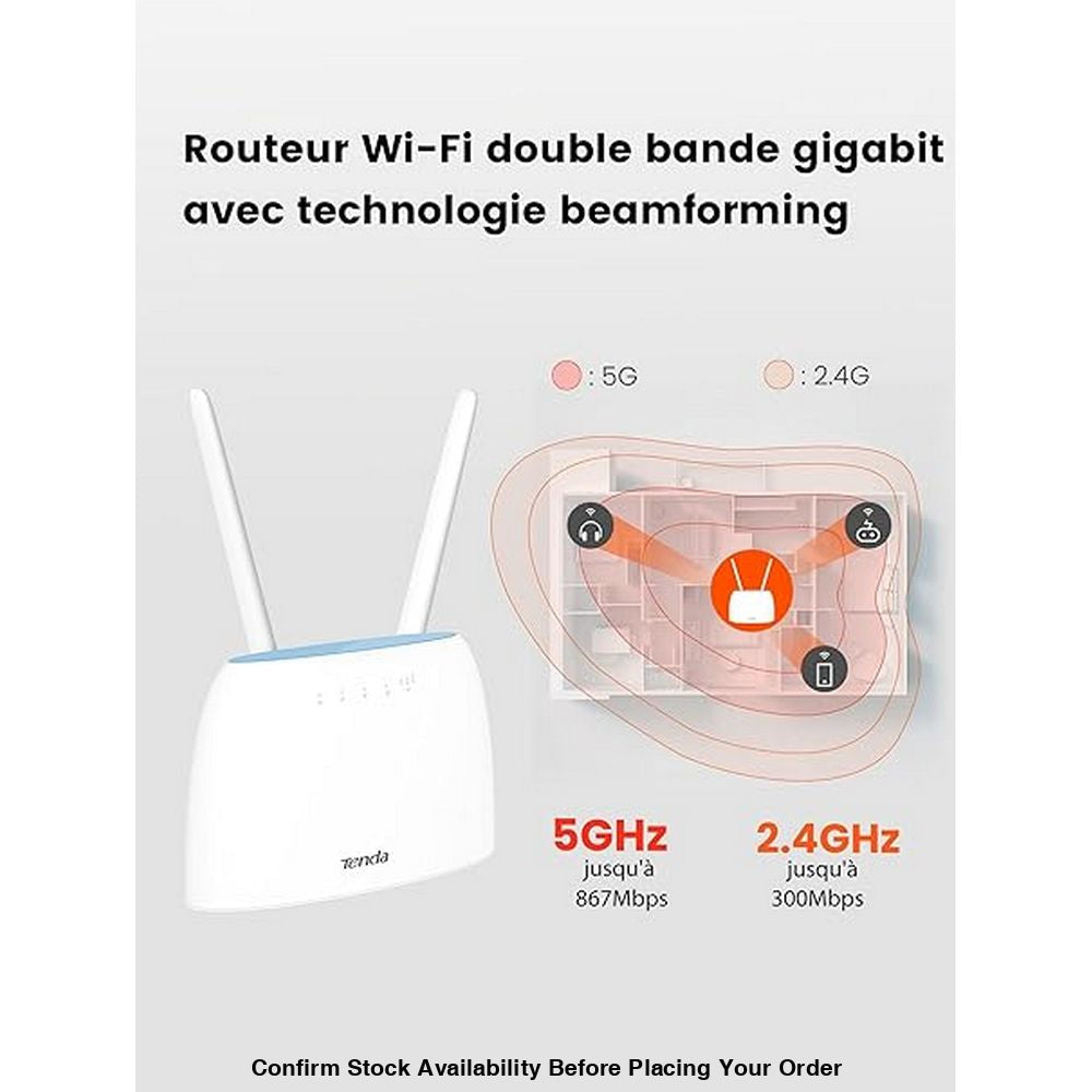 TENDA LTE ROUTER, 4G 300MBPS - Guards On Duty Shop