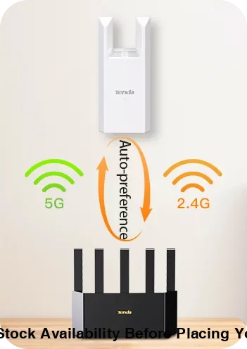 Tenda A18 Pro AC1200 Dual-Band Wi-Fi Range Extender - TENDA RANGE EXTENDER