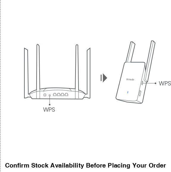 TENDA A33 RANGE EXTENDER WIFI 6 DUAL BAND