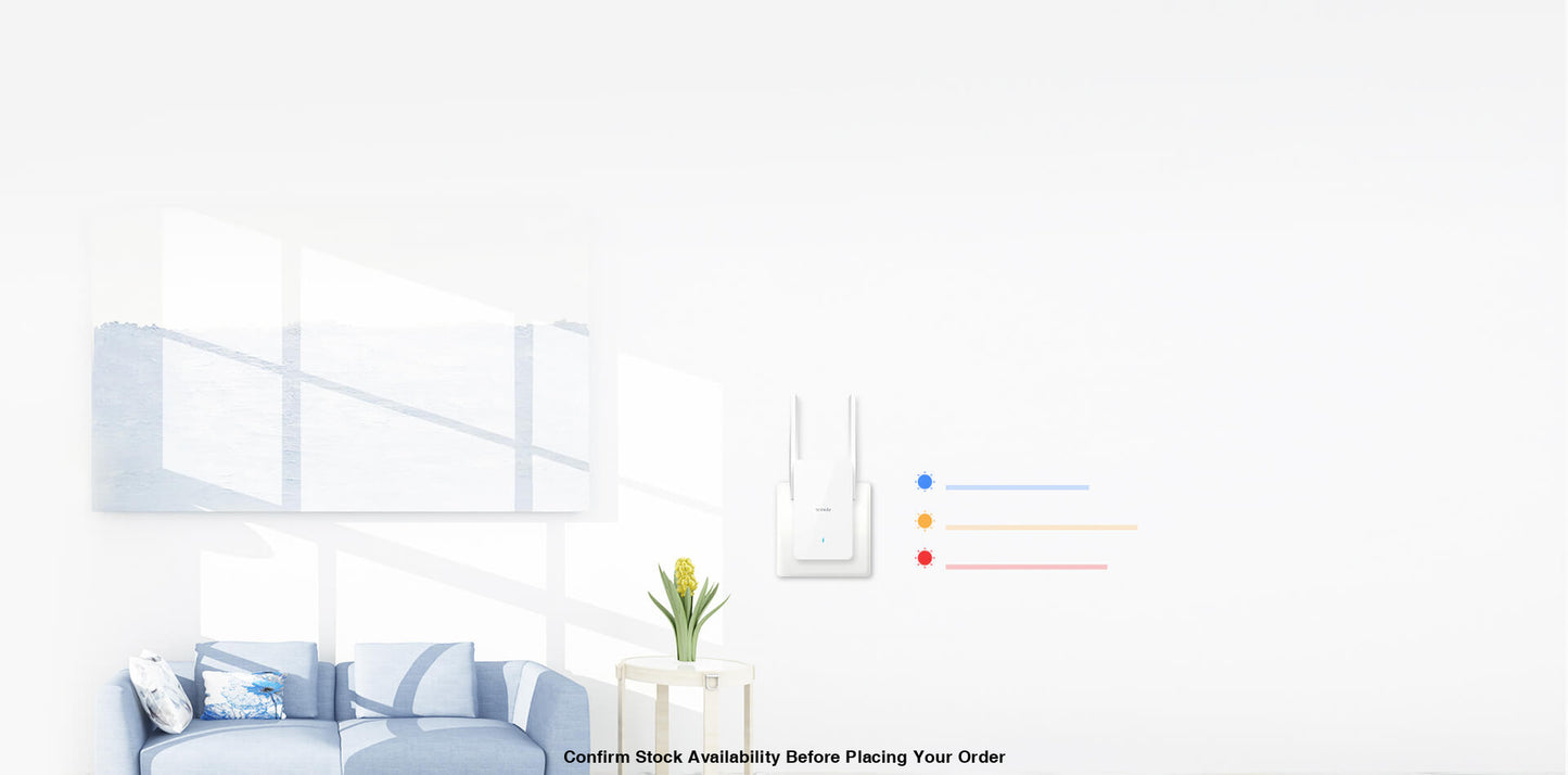 TENDA A33 RANGE EXTENDER WIFI 6 DUAL BAND