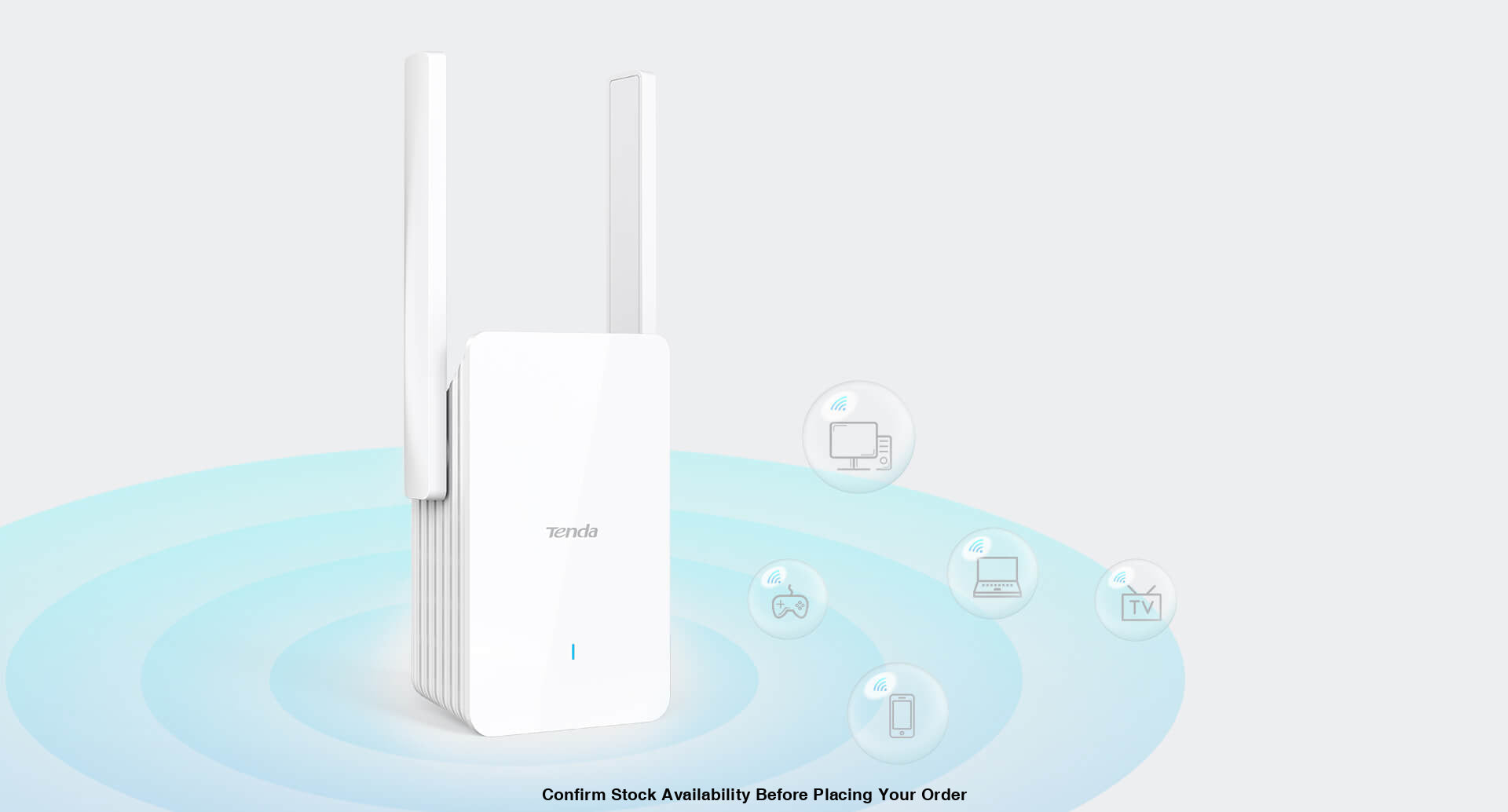 TENDA A33 RANGE EXTENDER WIFI 6 DUAL BAND