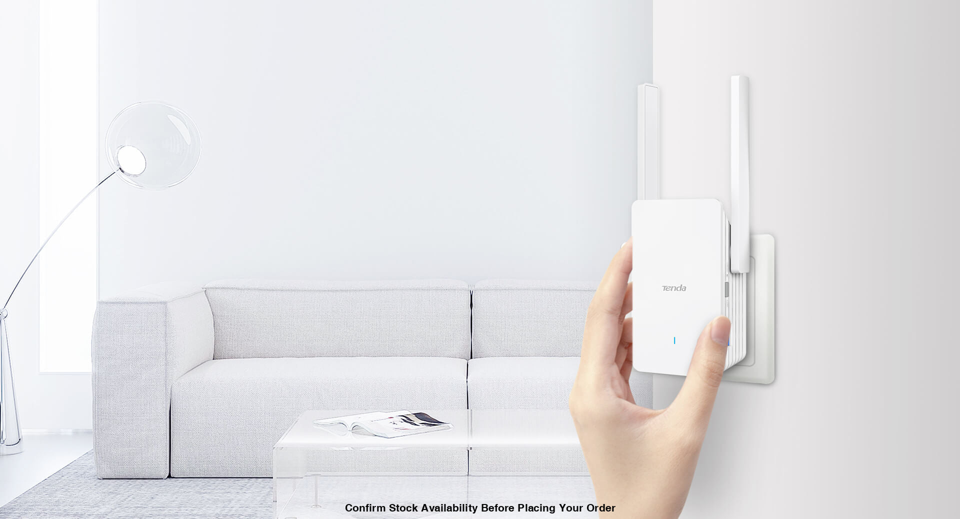 TENDA A33 RANGE EXTENDER WIFI 6 DUAL BAND