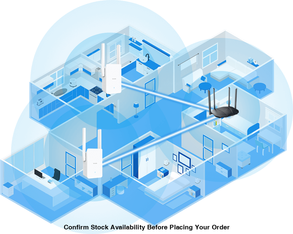 TENDA A33 RANGE EXTENDER WIFI 6 DUAL BAND