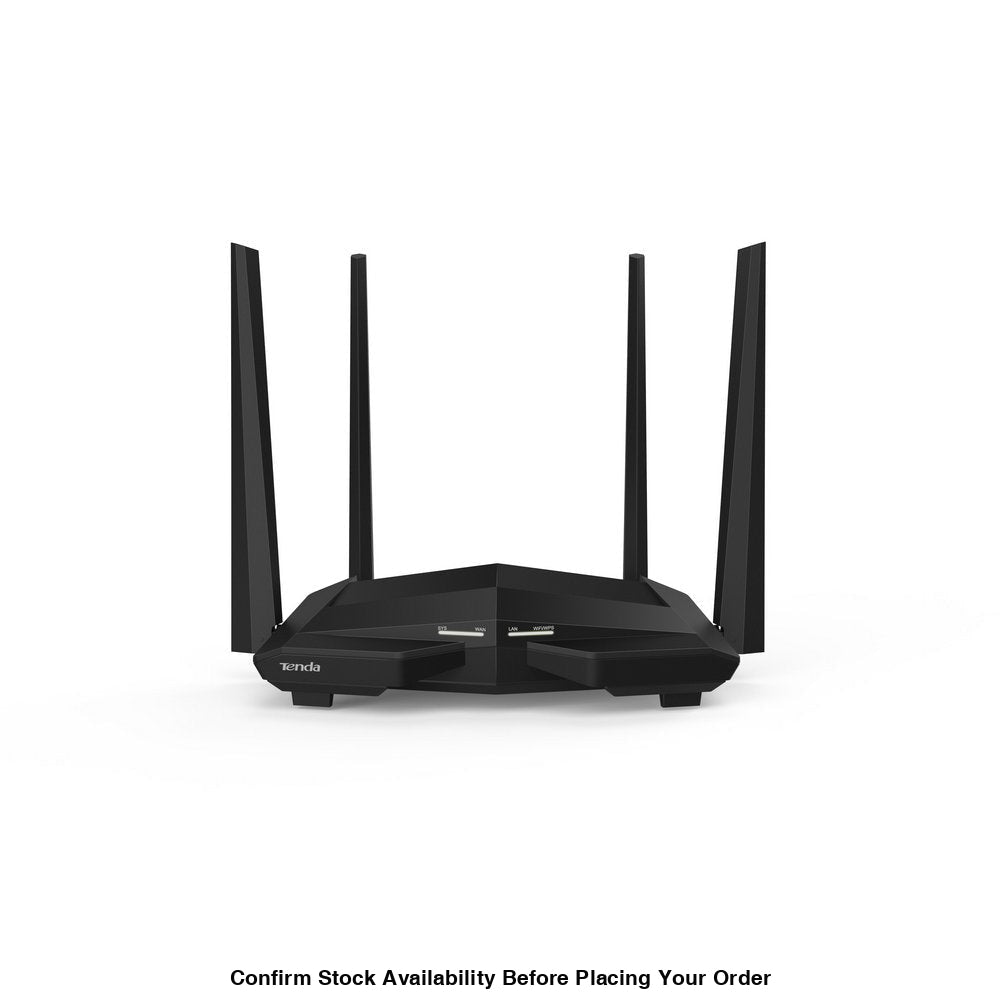 TENDA DUAL BAND ROUTER, AC1200 GIGABIT WIRELESS - Guards On Duty Shop