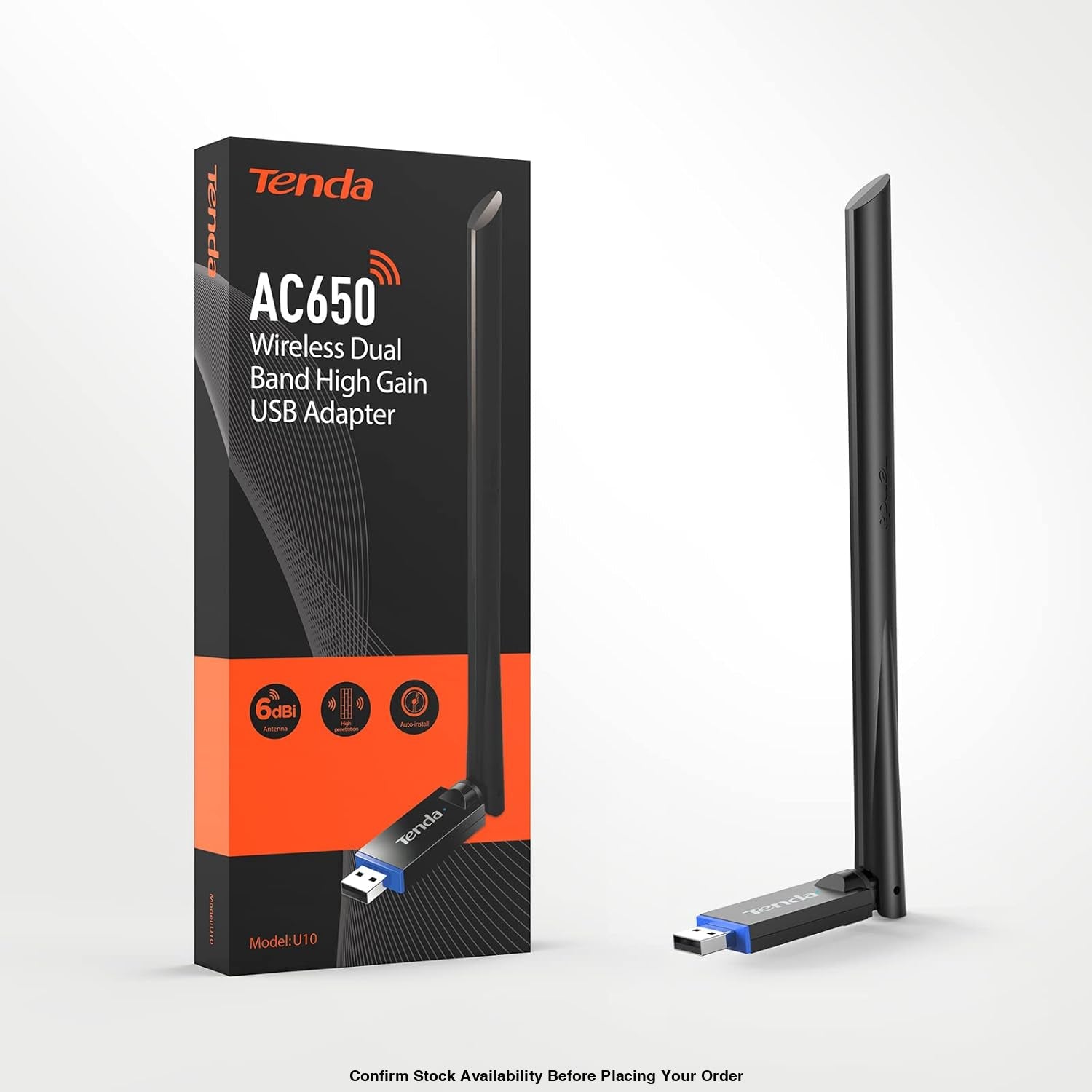 Tenda AC650 Dual-band Wireless USB Adapter