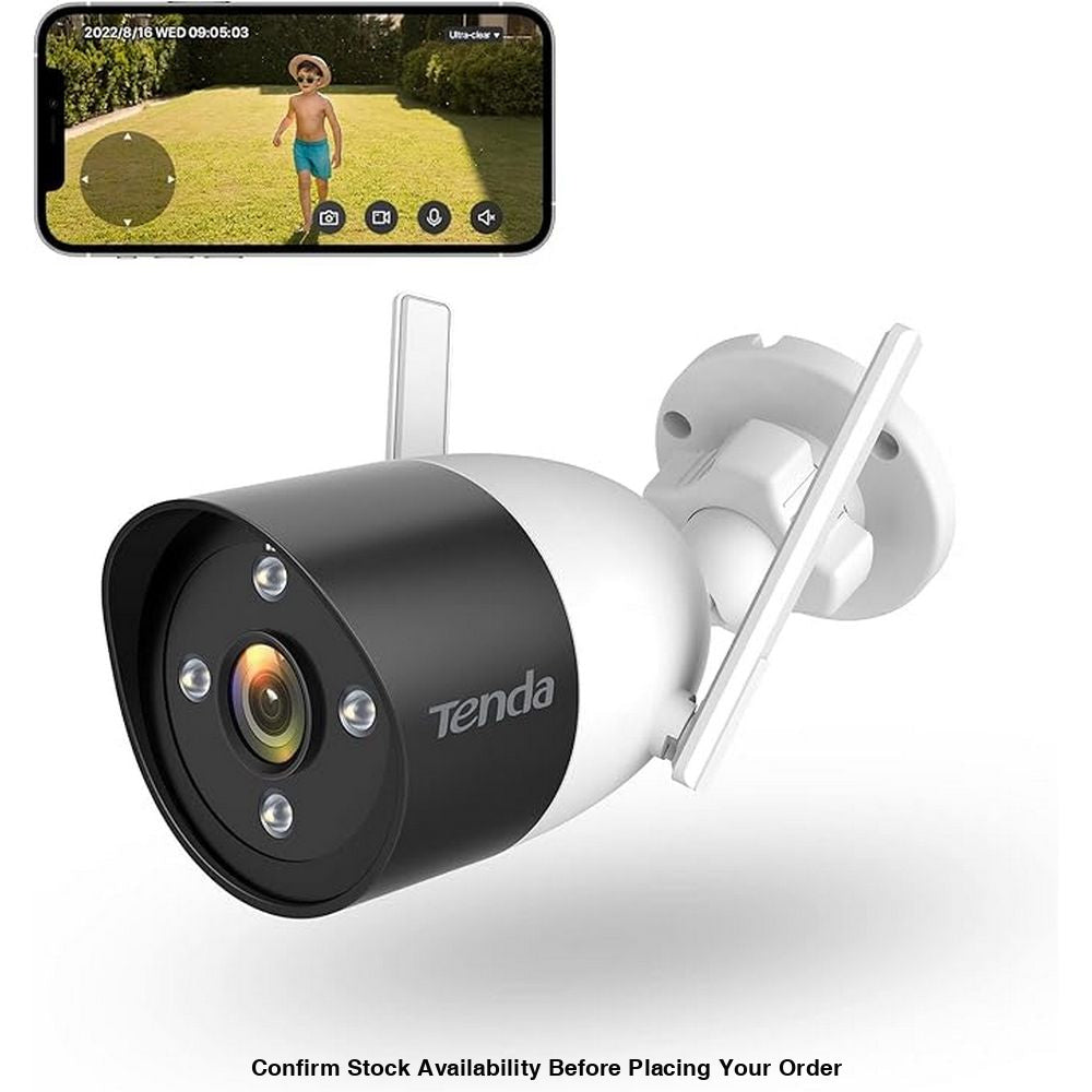 Tenda CT6 2K WiFi Cameras for Home Security Outside - Full-Color - Guards On Duty Shop