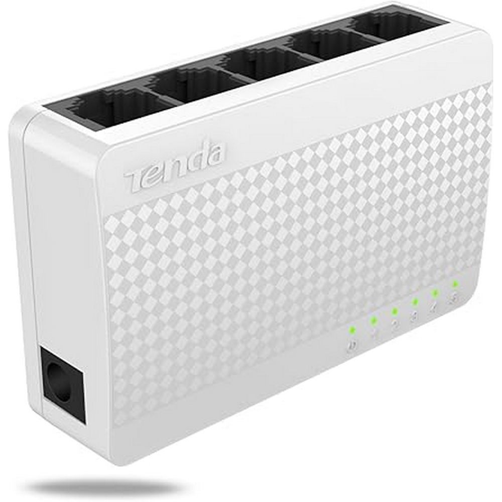 TENDA DESKTOP SWITCH 5-PORT FAST ETHERNET 10/100 - Guards On Duty Shop