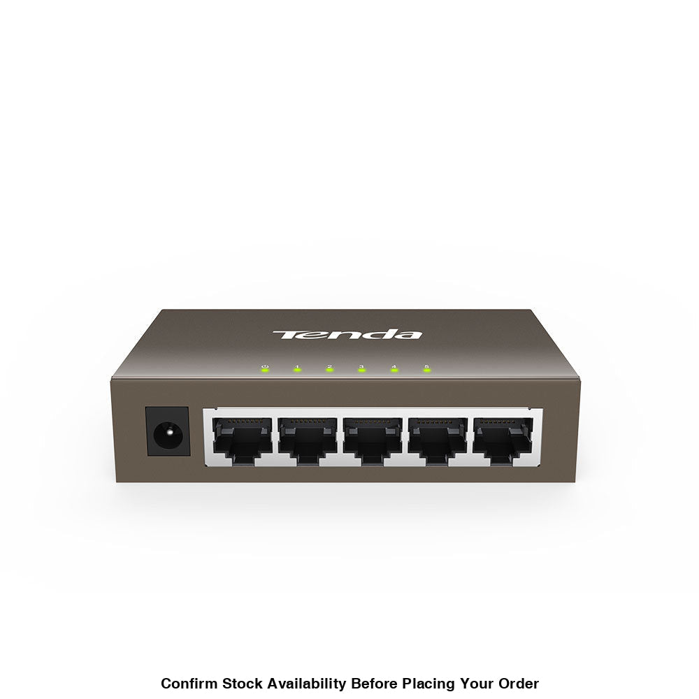 TENDA DESKTOP SWITCH 5 PORT - Guards On Duty Shop