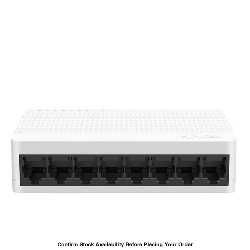 TENDA DESKTOP SWITCH 8-PORT FAST ETHERNET 10/100 - Guards On Duty Shop