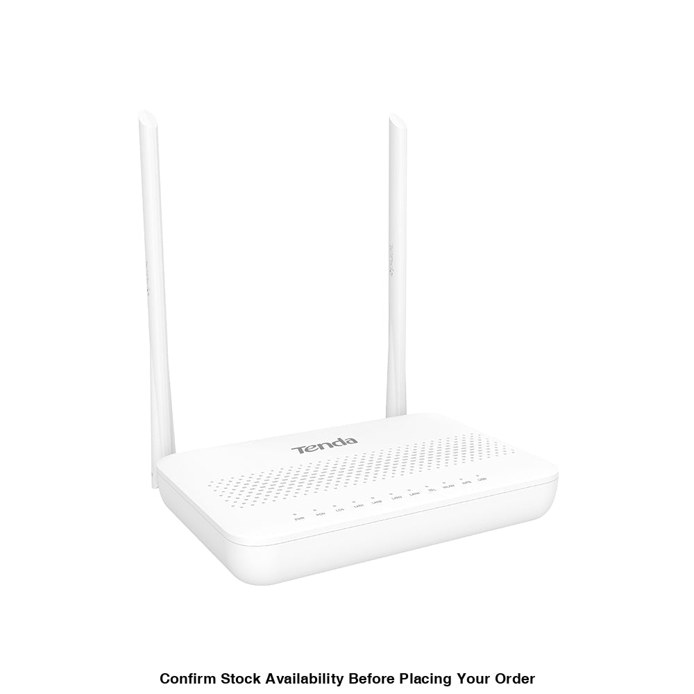 TENDA FTTH GPON 4 PORT 10/100 300MBPS WIRELESS - Guards On Duty Shop