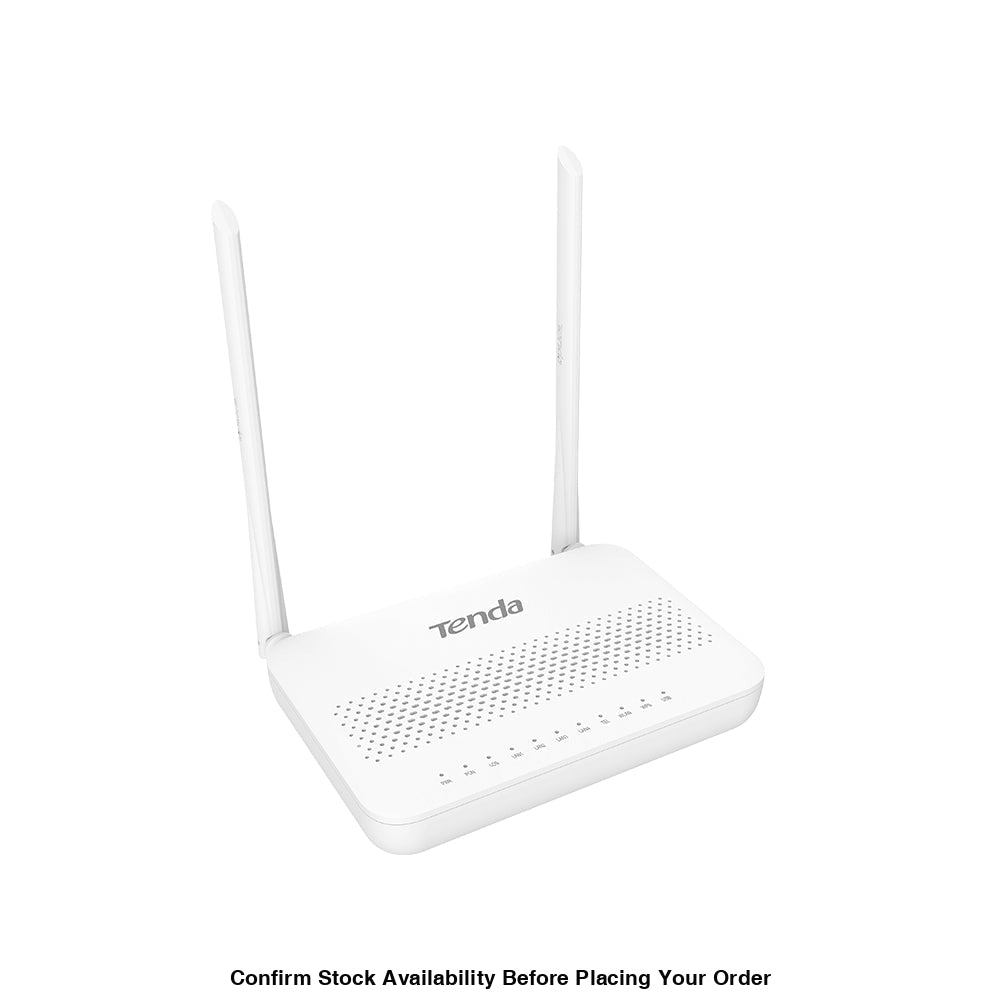 TENDA FTTH GPON 4 PORT 10/100 300MBPS WIRELESS - Guards On Duty Shop