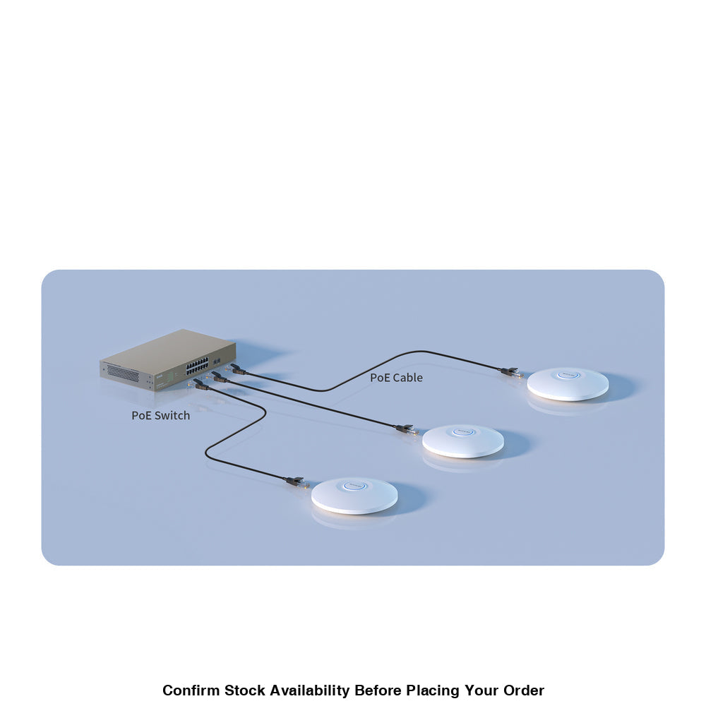 TENDA CEILING AP,WIFI 6 AX3000 GIGABIT DUALBAND - Guards On Duty Shop