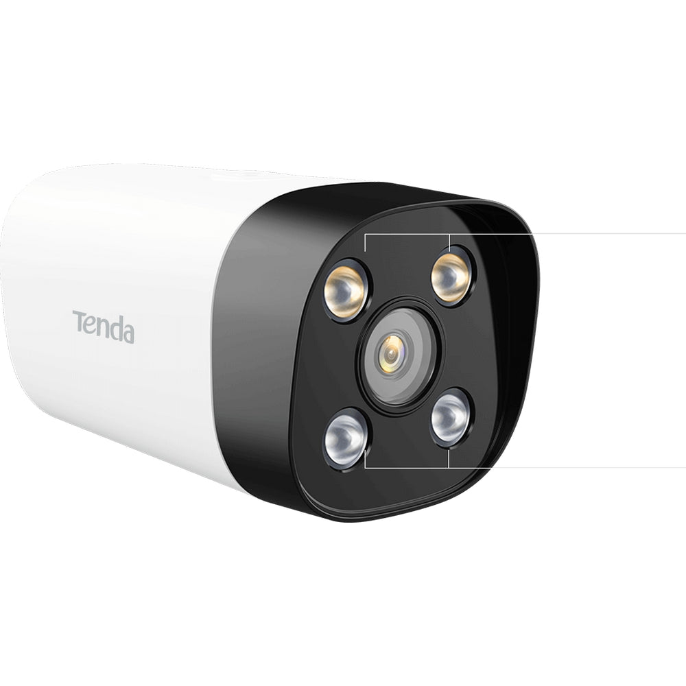 Tenda IT7-PCS 4MP PoE Full-Color Bullet Security Camera
