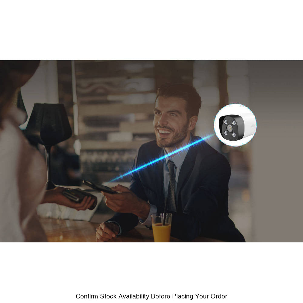 Tenda IT7-PCS 4MP PoE Full-Color Bullet Security Camera