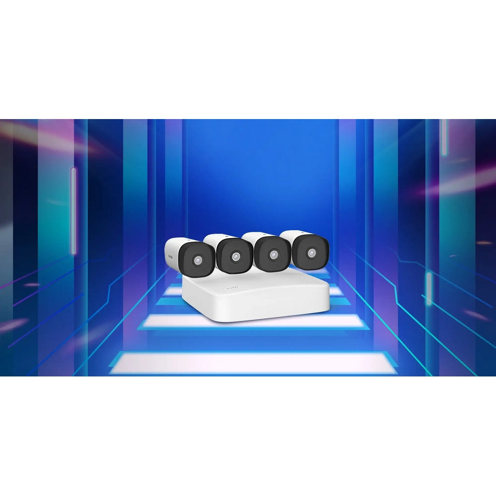 TENDA NVR KIT BULLET 4 CHANNEL POE - Guards On Duty Shop