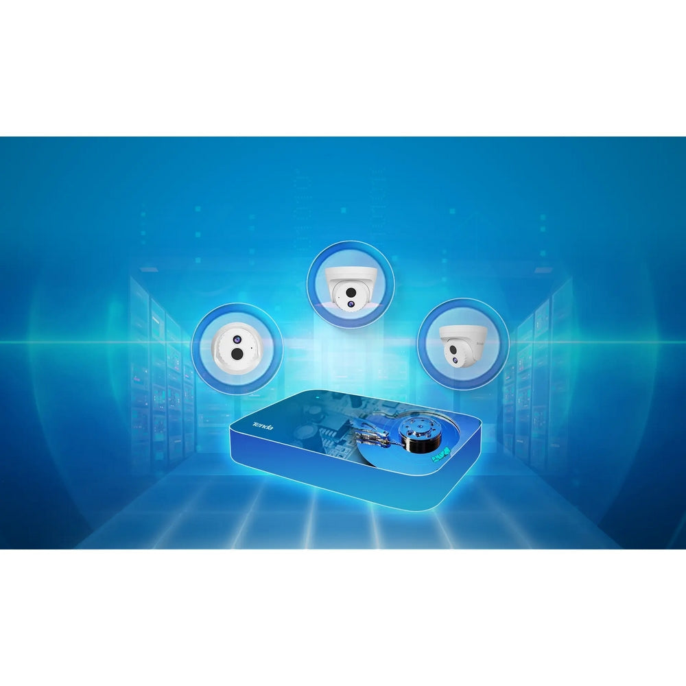 TENDA NVR KIT DOME 8 CHANNEL POE - Guards On Duty Shop