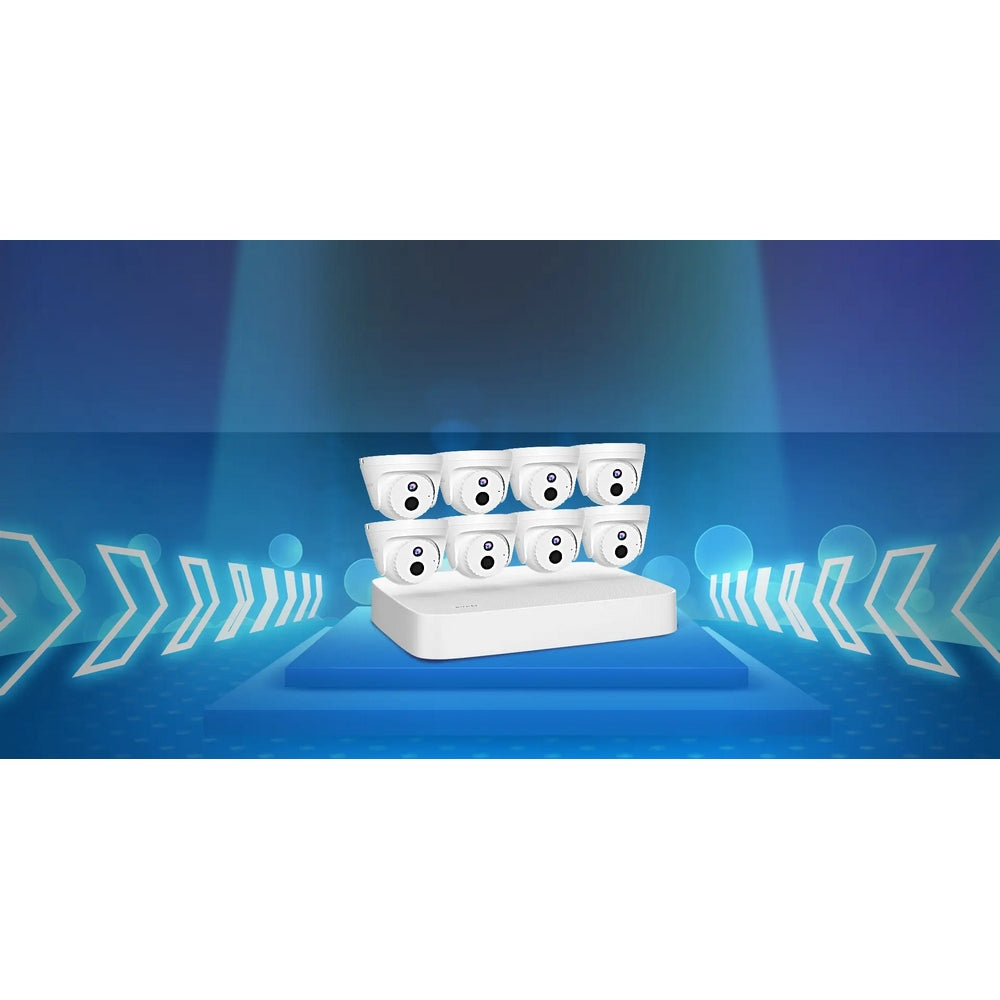 TENDA NVR KIT DOME 8 CHANNEL POE - Guards On Duty Shop