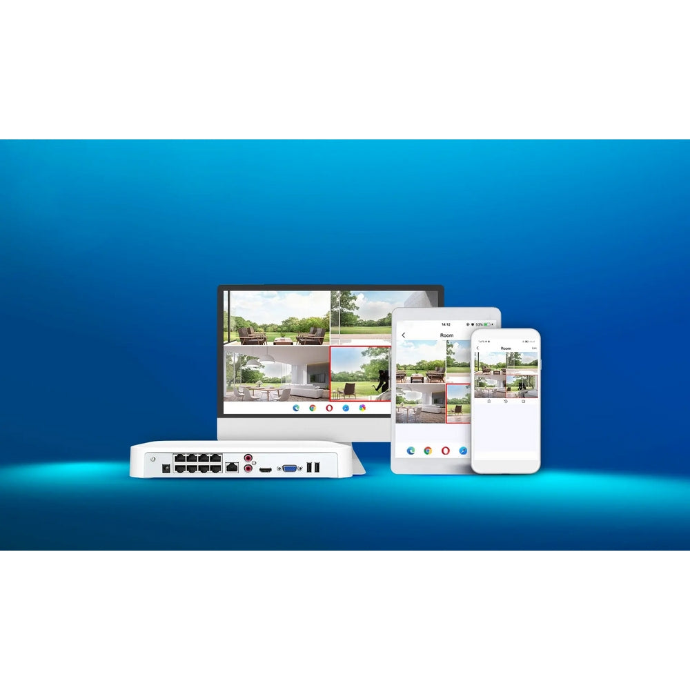 TENDA NVR KIT DOME 8 CHANNEL POE - Guards On Duty Shop