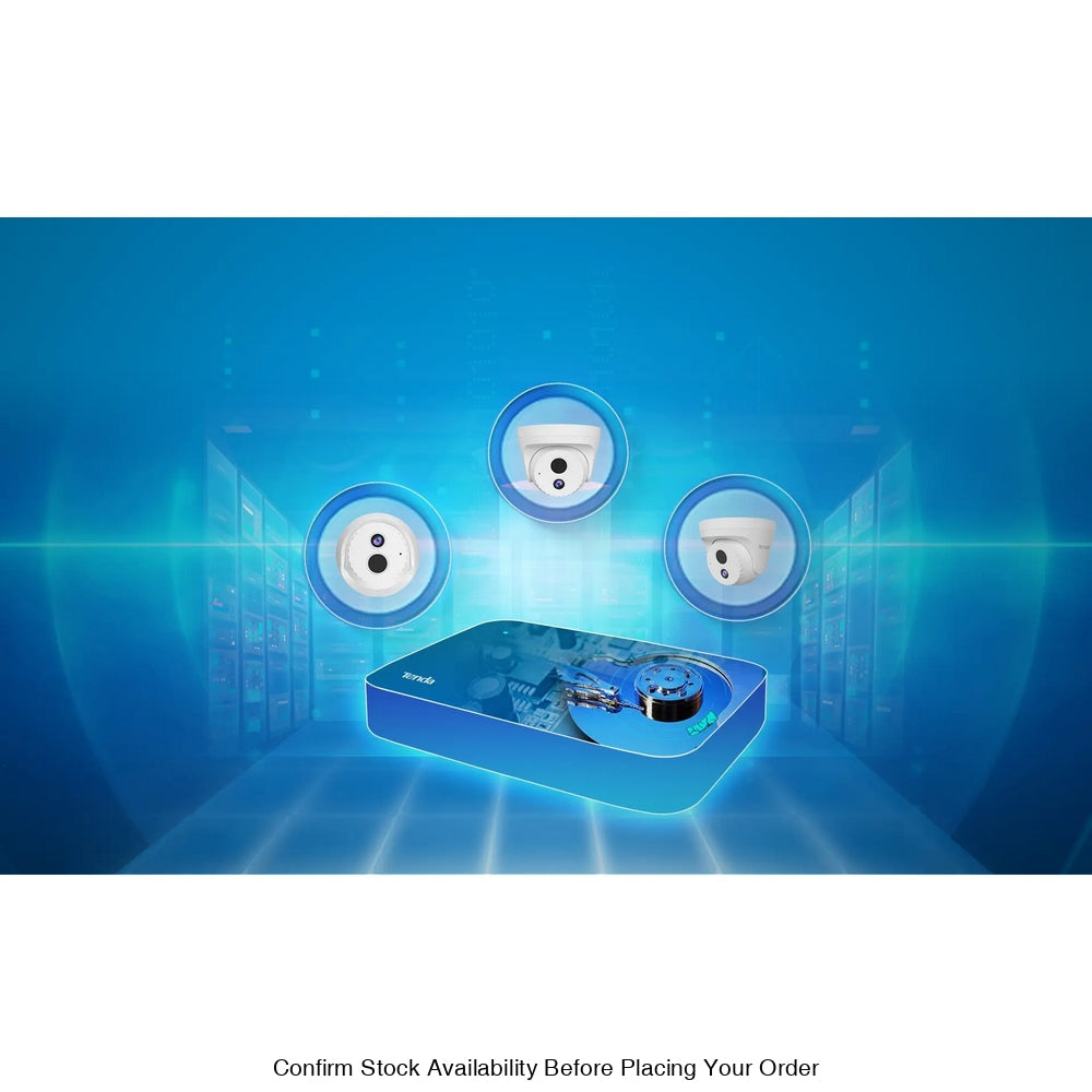 TENDA NVR KIT DOME 8 CHANNEL POE - Guards On Duty Shop