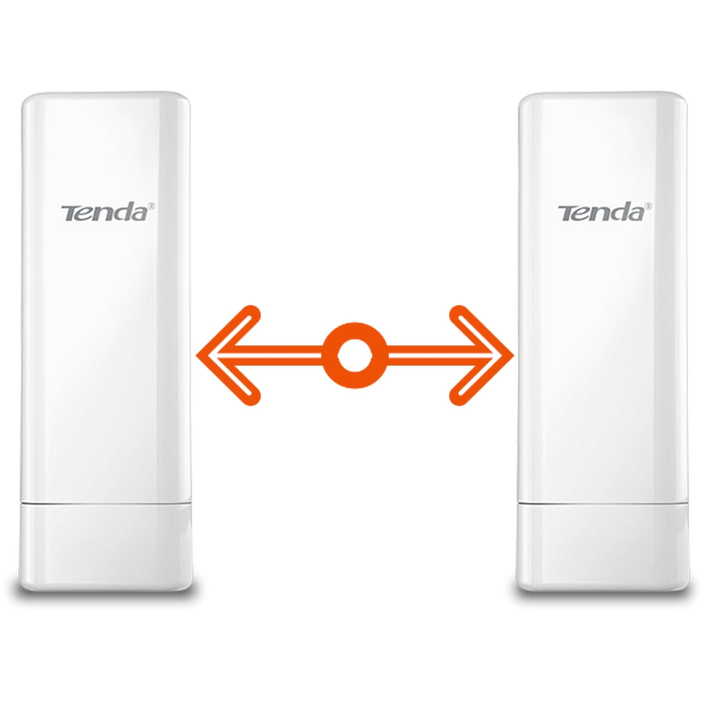 TENDA OUTDOOR CPE,2.4GH 150MBPS 5KM POINT TO POINT - Guards On Duty Shop