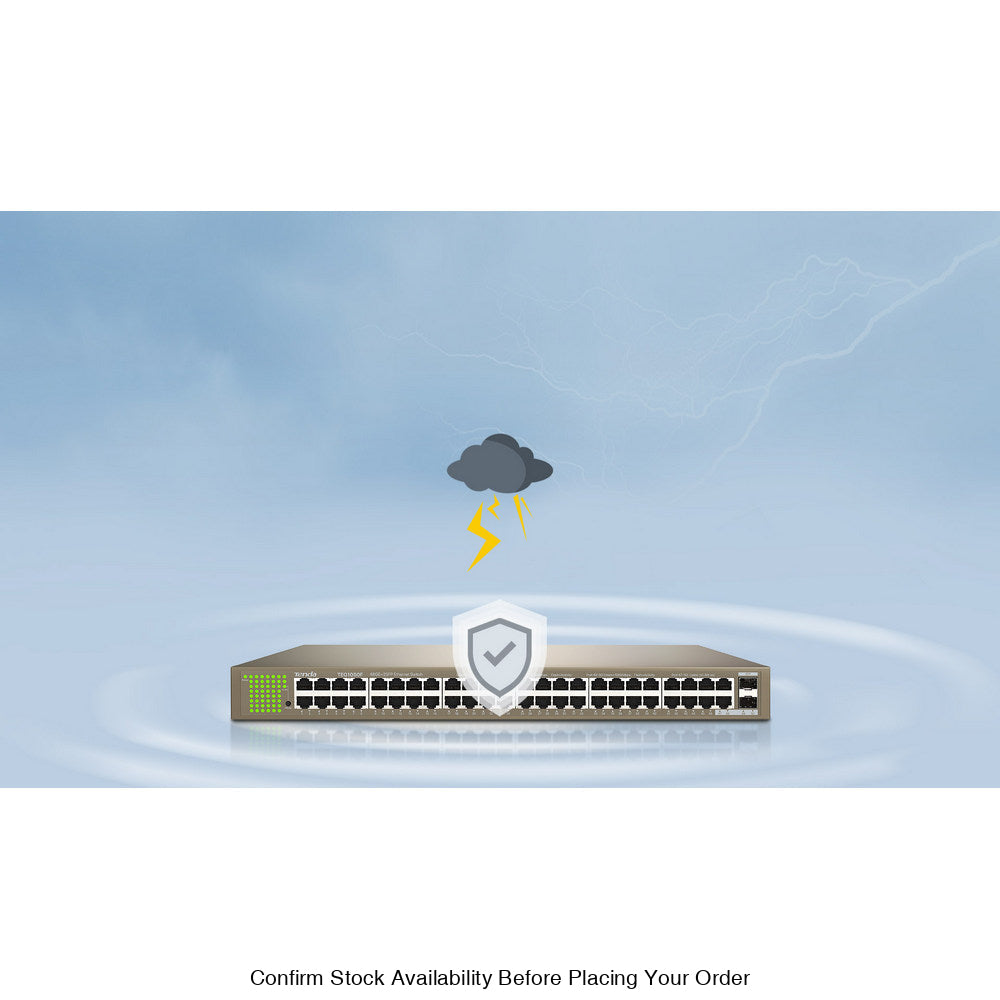 TENDA RACKMOUNT/DESKTOP SWITCH 48 PORT - Guards On Duty Shop