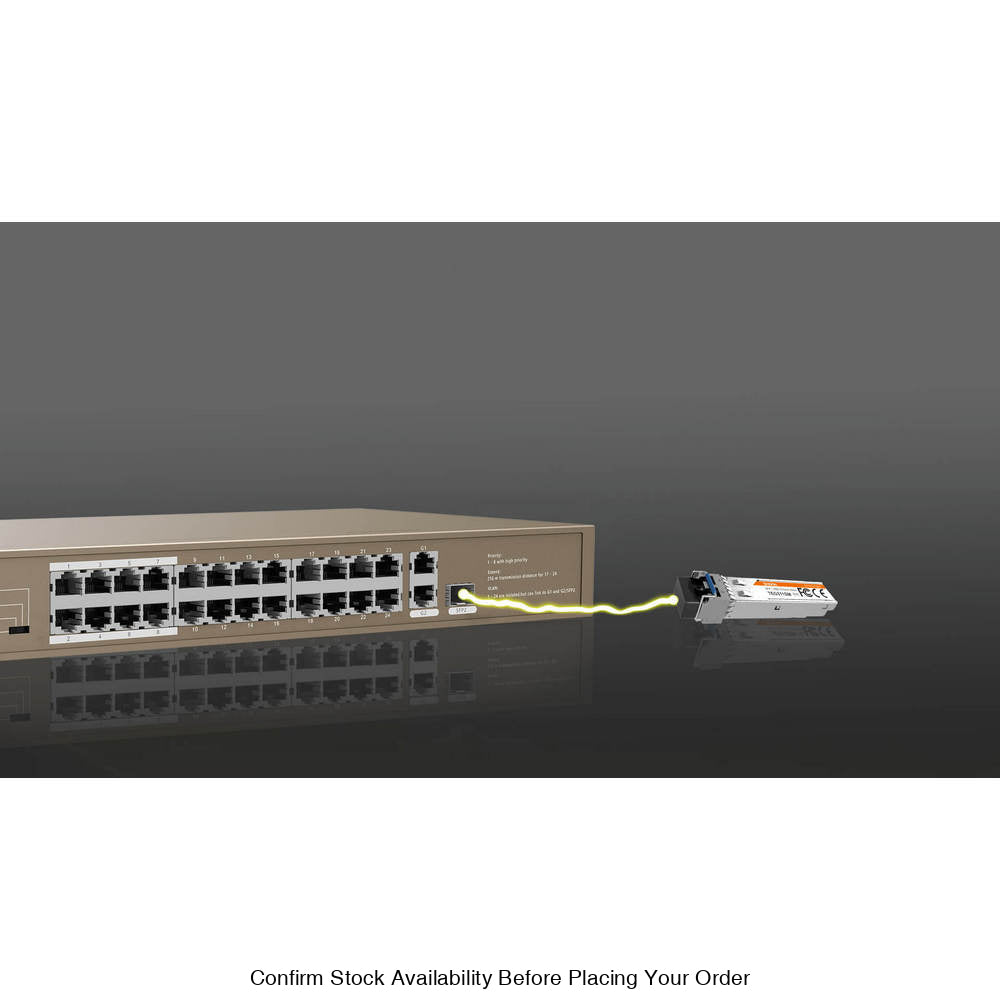 TENDA RACKMOUNT UNMANAGED SWITCH 10/100 24-PORT POE - Guards On Duty Shop