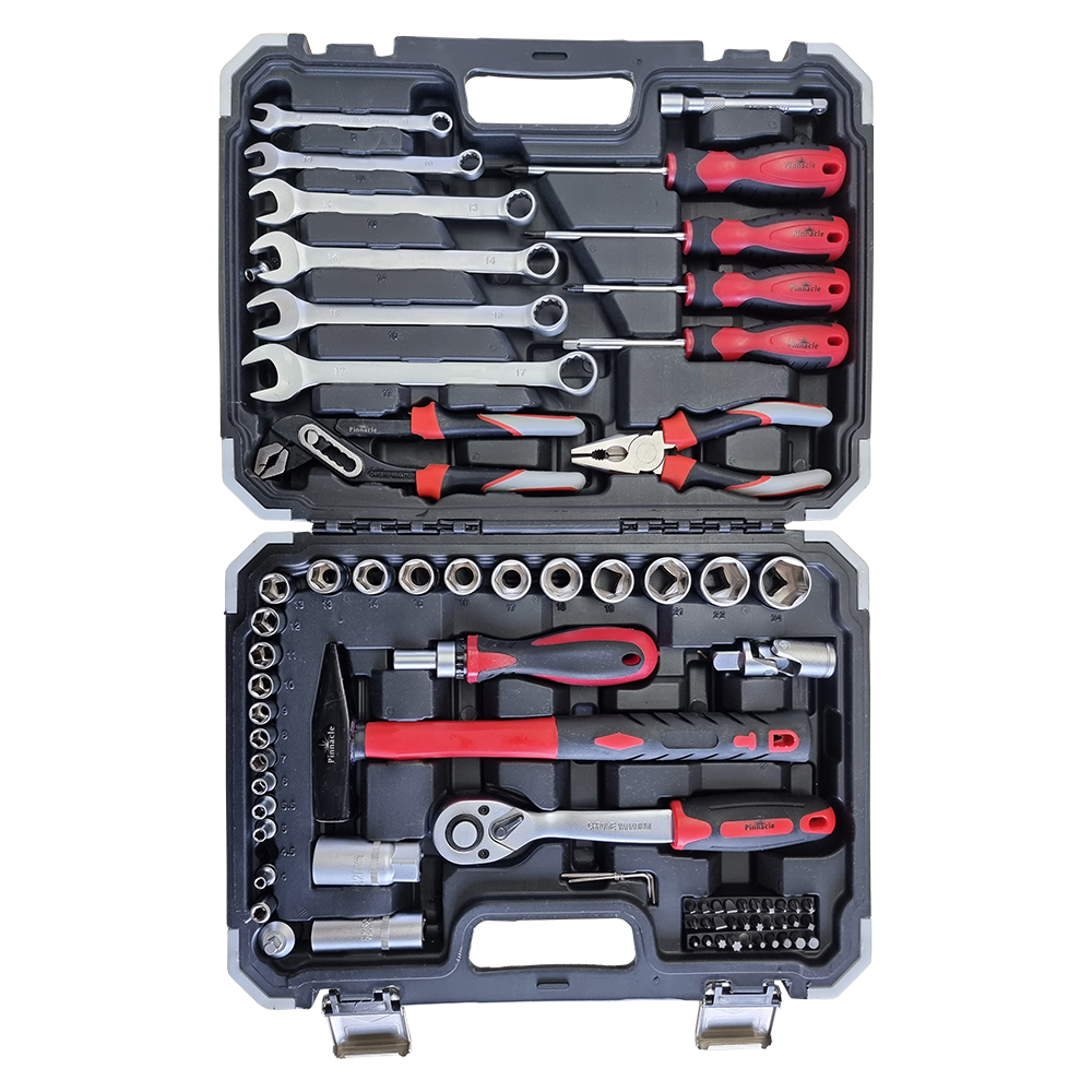 Pinnacle Toolset 75pcs with Plastic Case