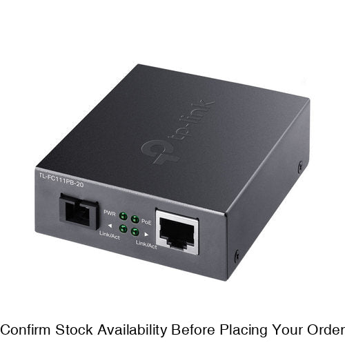 TP-LINK 10/100 MBPS RJ45 TO 100MBPS SM CONVERTE - Guards On Duty Shop
