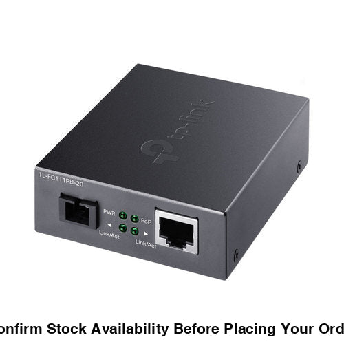 TP-LINK 10/100 MBPS RJ45 TO 100MBPS SM CONVERTE - Guards On Duty Shop