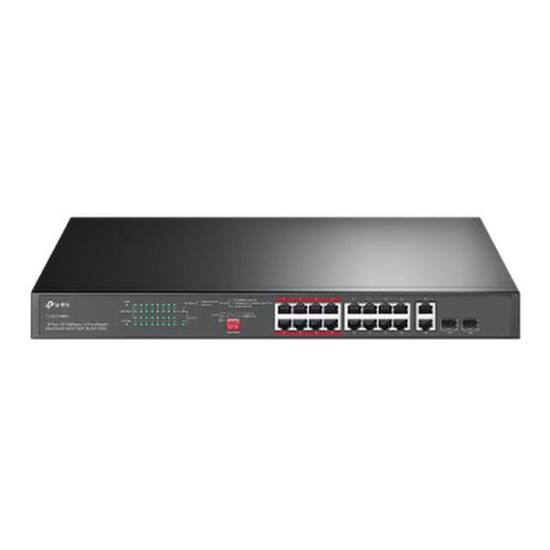 TP-LINK 16-PORT ADV FE POE+ 2P GBE, 2P GBE SFP - Guards On Duty Shop