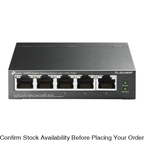 TP-LINK 5-PORT 100M DT SWITCH WITH 4-PORT POE - Guards On Duty Shop