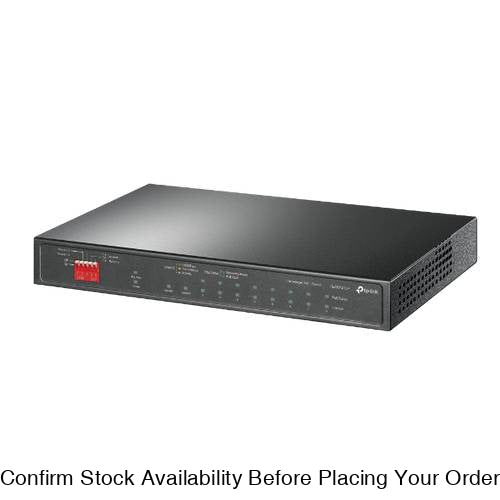 TP-LINK 8-PORT GBE POE+, 1SFP, 1GBE GBIT DT SWITCH - Guards On Duty Shop
